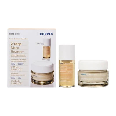 Skincare Set White Pine Serum-in-Moisturizer + GIFT Deep Wrinkle, Plumping and Age Spot Concentrate